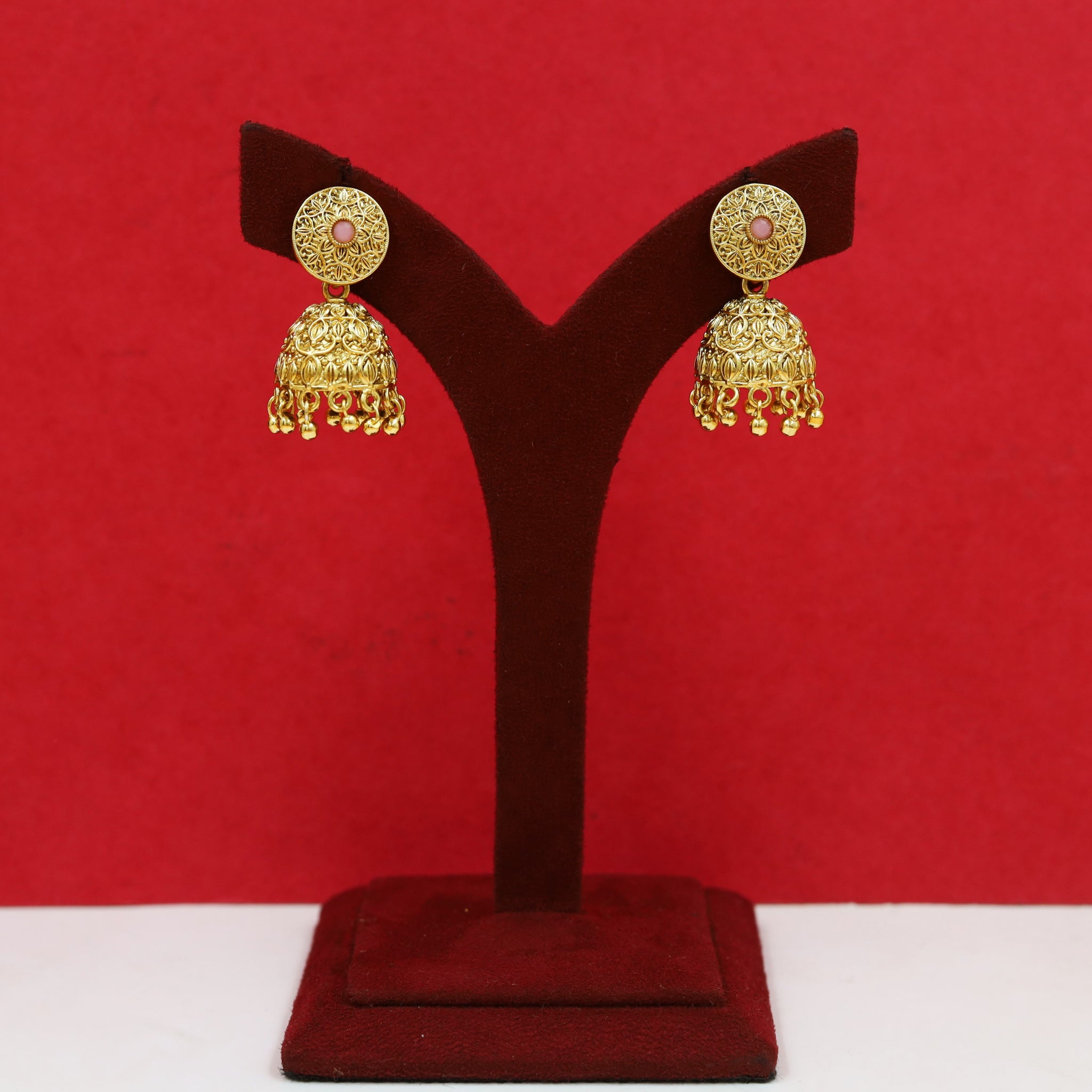 Gold Plated Jhumki 17734-33