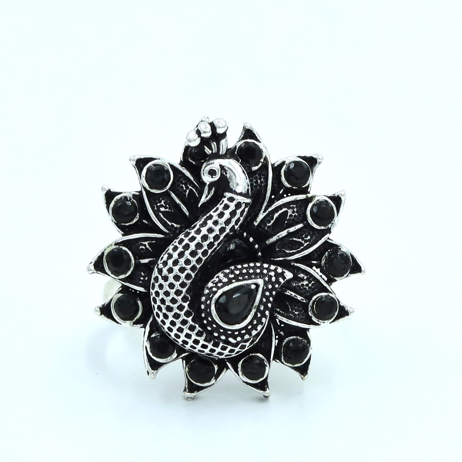 Silver Oxidized Ring 7248-33