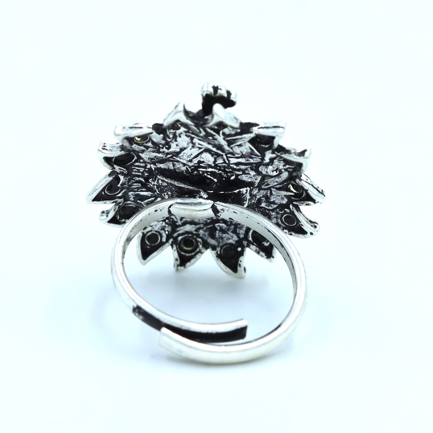 Silver Oxidized Ring 7248-33