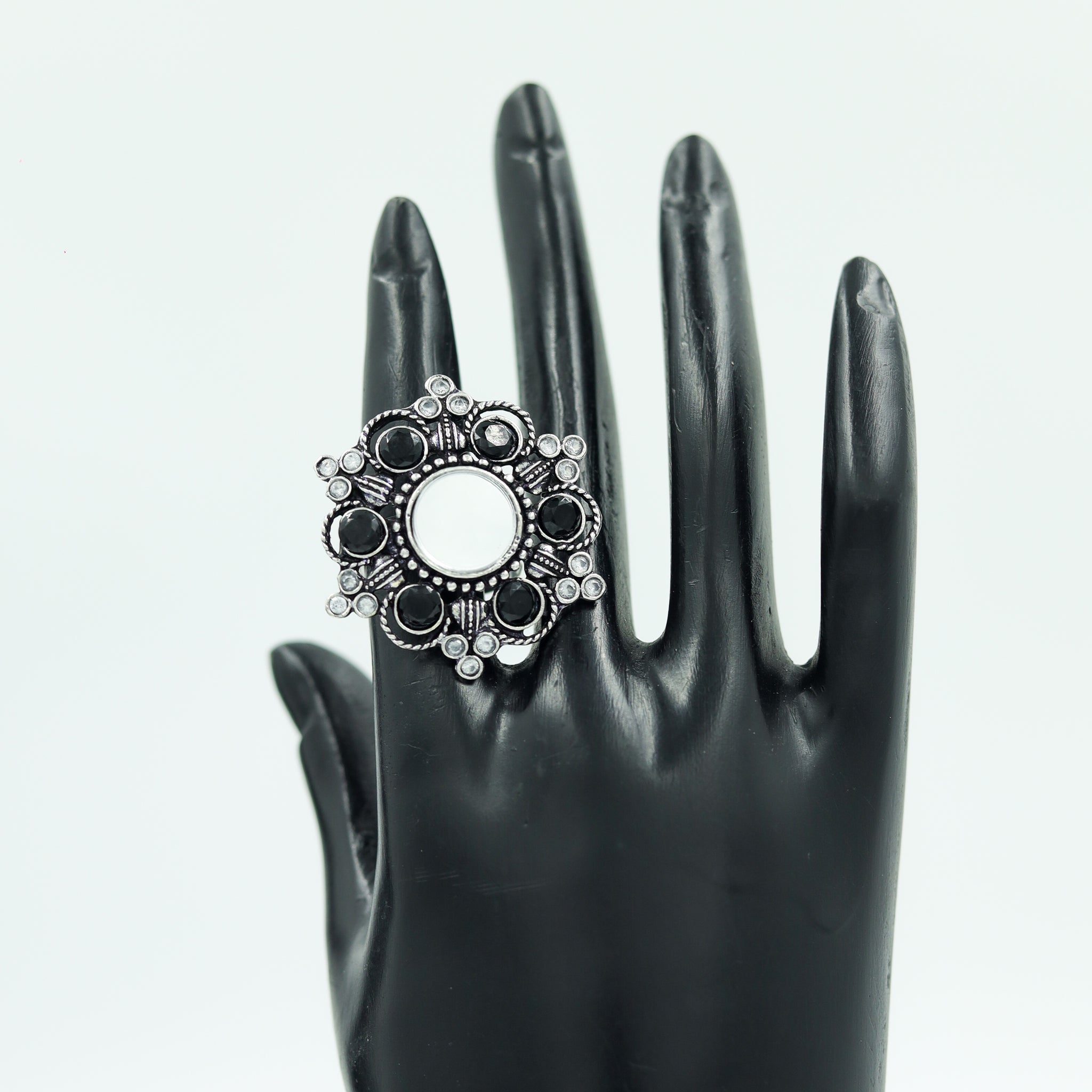 Silver Oxidized Ring 7249-33