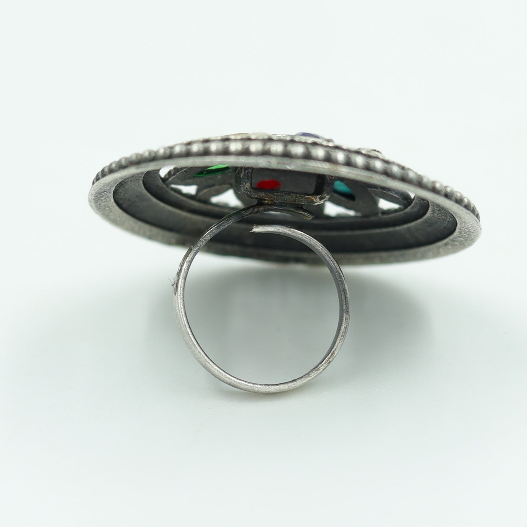 Silver Oxidized Ring 6966-28