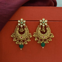 Chandbali Antique Earring 21041-28