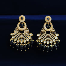 Blue Zircon/AD Earring 1334-5399