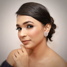 Tops/Studs Zircon/AD Earring 8915-100 - Dazzles Jewellery
