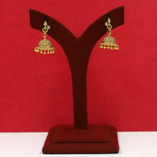 Antique Gold Plated Round Neck Necklace Set 9949-28