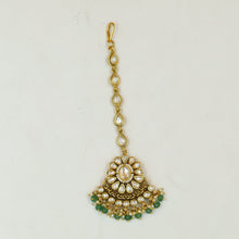 Antique Gold Finish Maang Tikka 18381-28