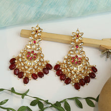 Kundan Chandbali Earring 1275-31