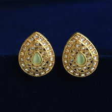 Mint Green Antique Earrings 9611-4565