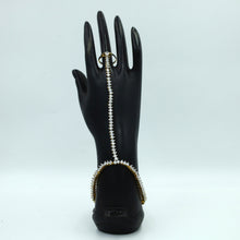 Gold Plated Zircon/AD Hathphool 6565-1225