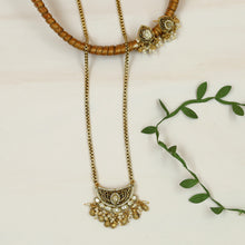 Traditional Antique Pendant Set 22341-21