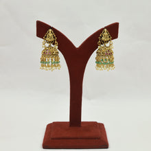 Jhumki Temple Earring 21037-28