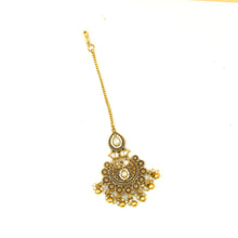 Antique Gold Finish Maang Tikka 18481-28