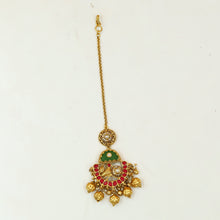 Antique Gold Finish Maang Tikka 18221-68