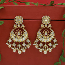 Chandbali Kundan Earring 18798-28