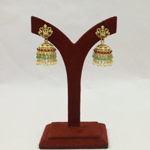 Jhumki Temple Earring 21032-28