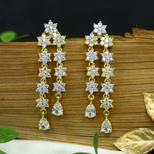 Gold Zircon/AD Necklace Set 7611-1197