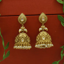 Jhumki Antique Earring 21055-28