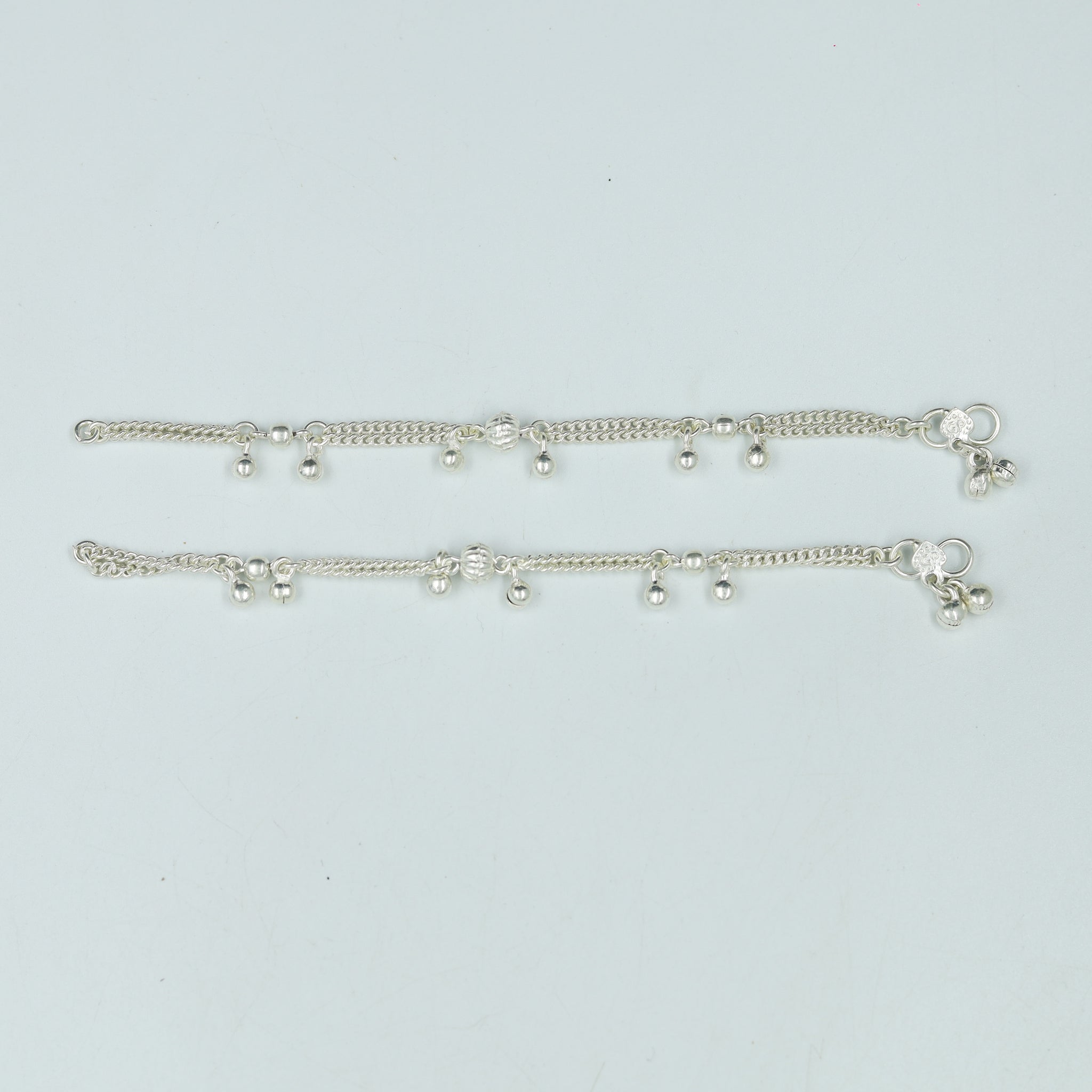 White Silver Baby Payal 6065-1131