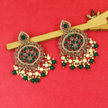 Mehandi Finish Danglers 18421-28