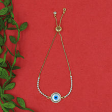 Evil Eye Zircon/AD Bracelet 11554-88