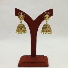 Jhumki Temple Earring 21060-28