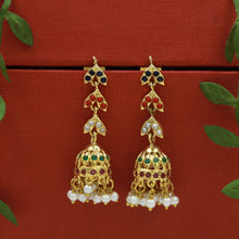 Round Neck Jadau Necklace Set 7774-65
