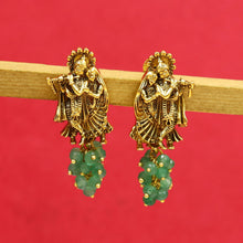 Antique Gold Plated Light Earring 15769-28