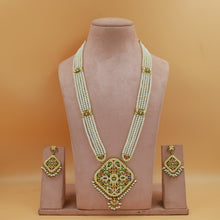 Long Neck Jadau Necklace Set 11528-65