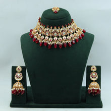 Sabyasachi Inspired Choker Kundan Necklace Set 15614-28