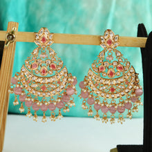 High Quality Kundan Chandbali Earring 3980-28