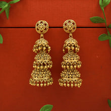 Jhumki Antique Earring 22175-31