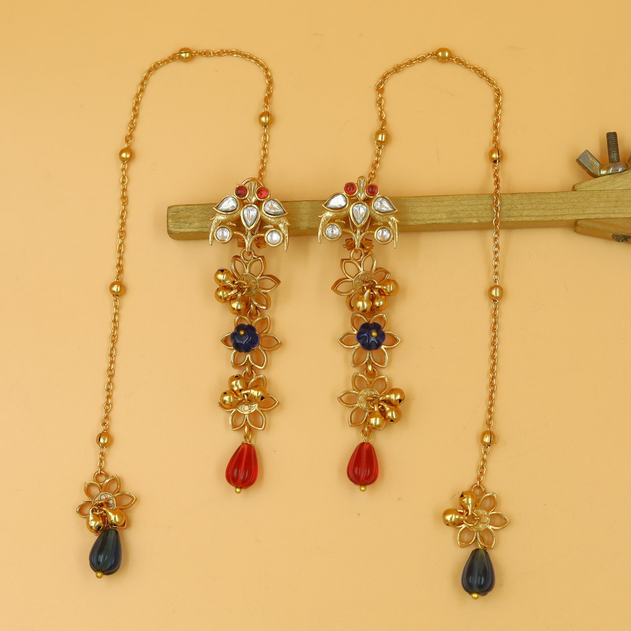 Sabyasachi Inspired Kashmiri Kundan Earring 18623-87