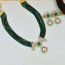 Designer Pearl Kundan Pendant Set 20472-95
