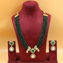 Designer Pearl Kundan Pendant Set 20472-95