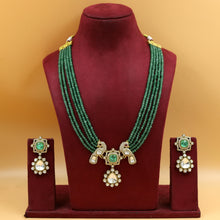 Designer Pearl Kundan Pendant Set 20472-95