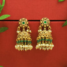 Jhumki Antique Earring 21028-28