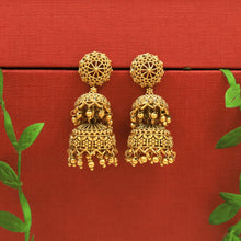 Jhumki Antique Earring 22177-31