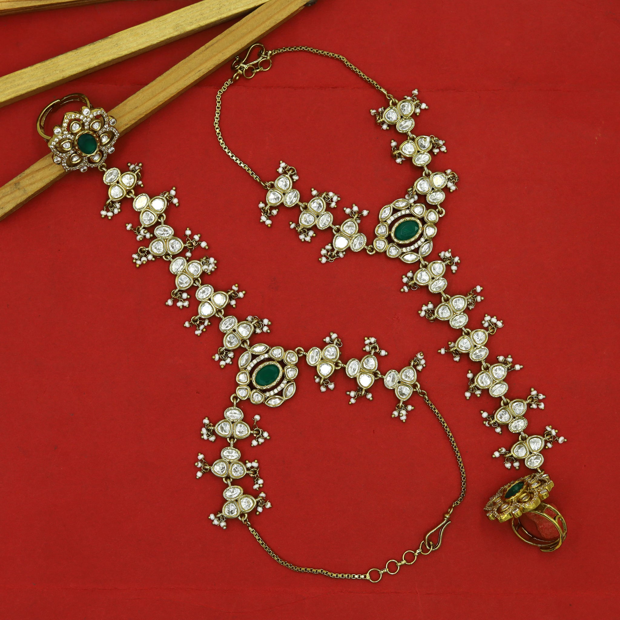Manish Malhotra Inspired Hathphool 15962-91