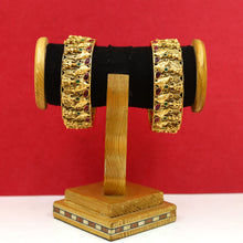 Antique Gold Finish Bangles/Kada 7120-1
