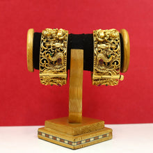 Antique Gold Finish Bangles/Kada 6315-28