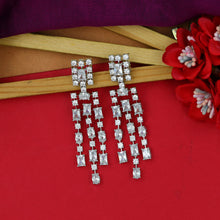 Layered Zircon/AD Necklace Set 15841-28