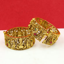 Antique Gold Finish Bangles/Kada 6315-28