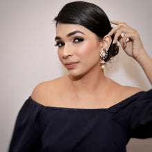 Danglers Zircon/AD Earring 9029-100 - Dazzles Jewellery