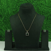 Light Zircon/AD Pendant Set 15246-69