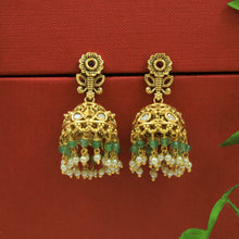 Jhumki Antique Earring 18797-28