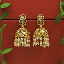 Jhumki Antique Earring 18797-28