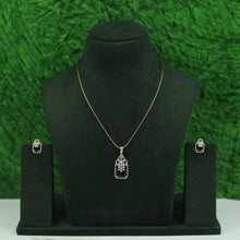 Designer Zircon/AD Pendant Set 16876-08