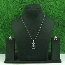 Designer Zircon/AD Pendant Set 16876-08