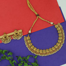 Ruby Temple Necklace Set 12126-8402