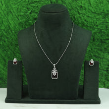 Designer Zircon/AD Pendant Set 16876-08